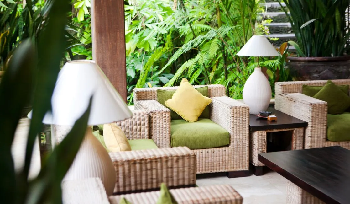 Pest control experts exterminating a warehouse